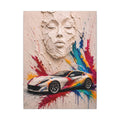 Full Throttle - Supercar Splash Art | Canvas