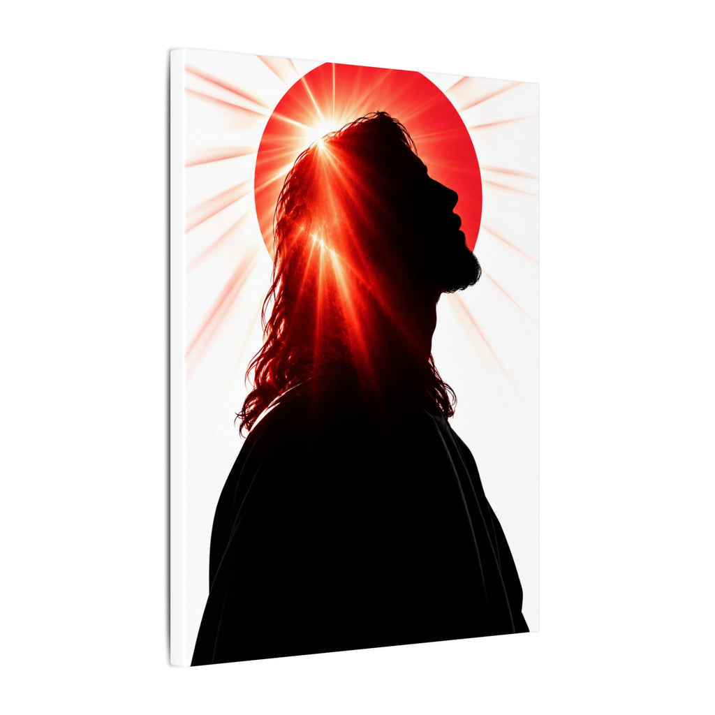 Jesus Silhouette - Christian Wall Art | Canvas
