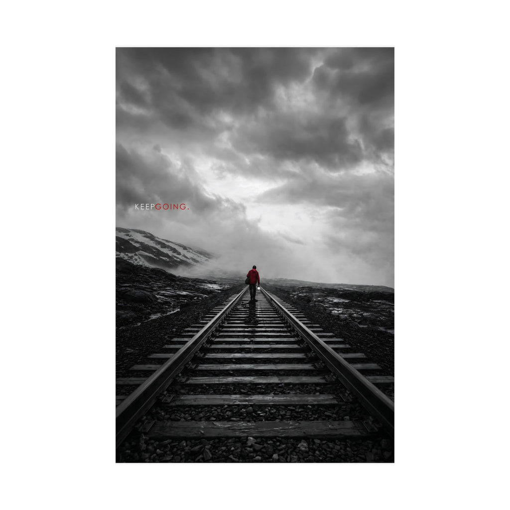 Keep Going - Motivational Posters | Matte Poster