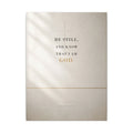 Be Still - Psalm 46:10 Bible Verse Wall Art | Canvas
