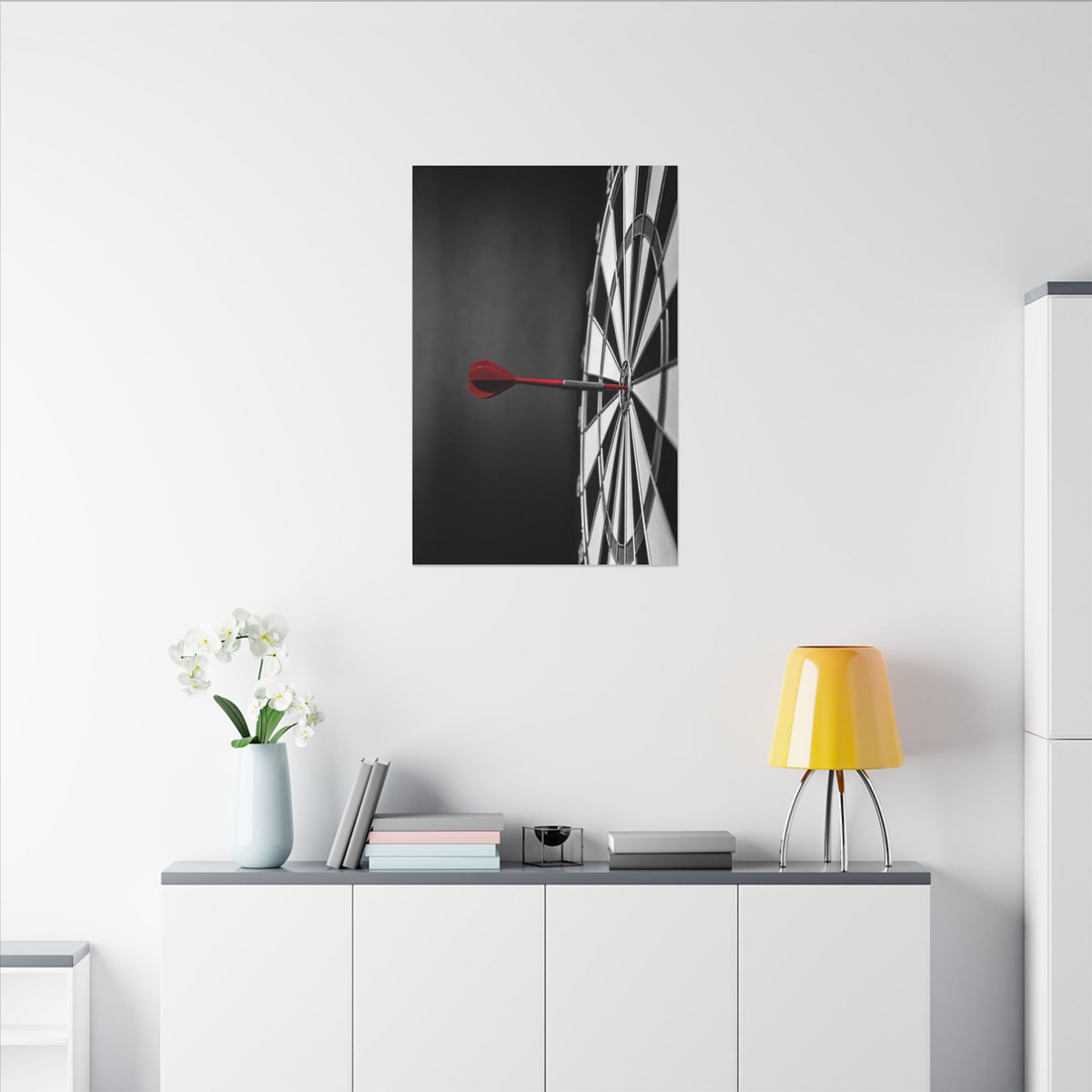 Dead Center - Mens Office Art | Canvas