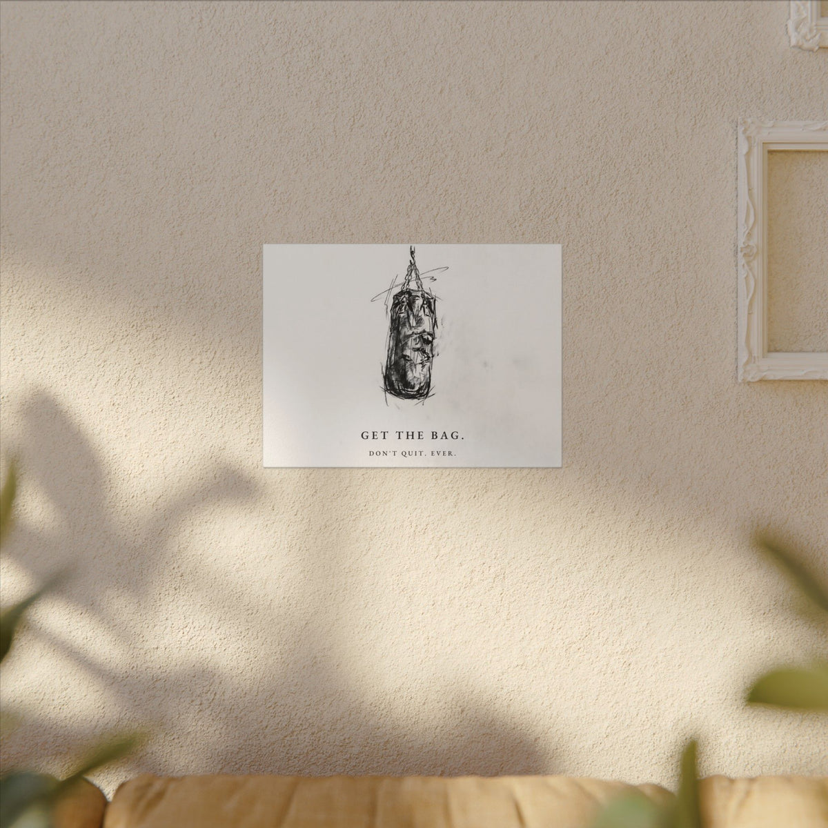 Get the Bag - Boxing Wall Art | Canvas (Landscape)