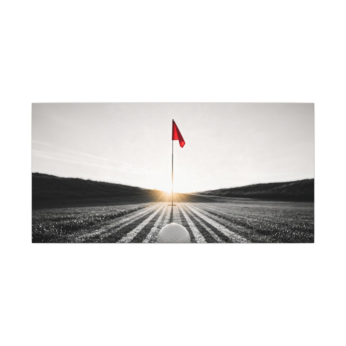Dead Aim - Golf Wall Decor | Canvas (Panoramic)