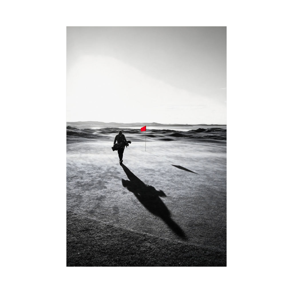 The Walk - Golf Course Wall Art | Matte Poster