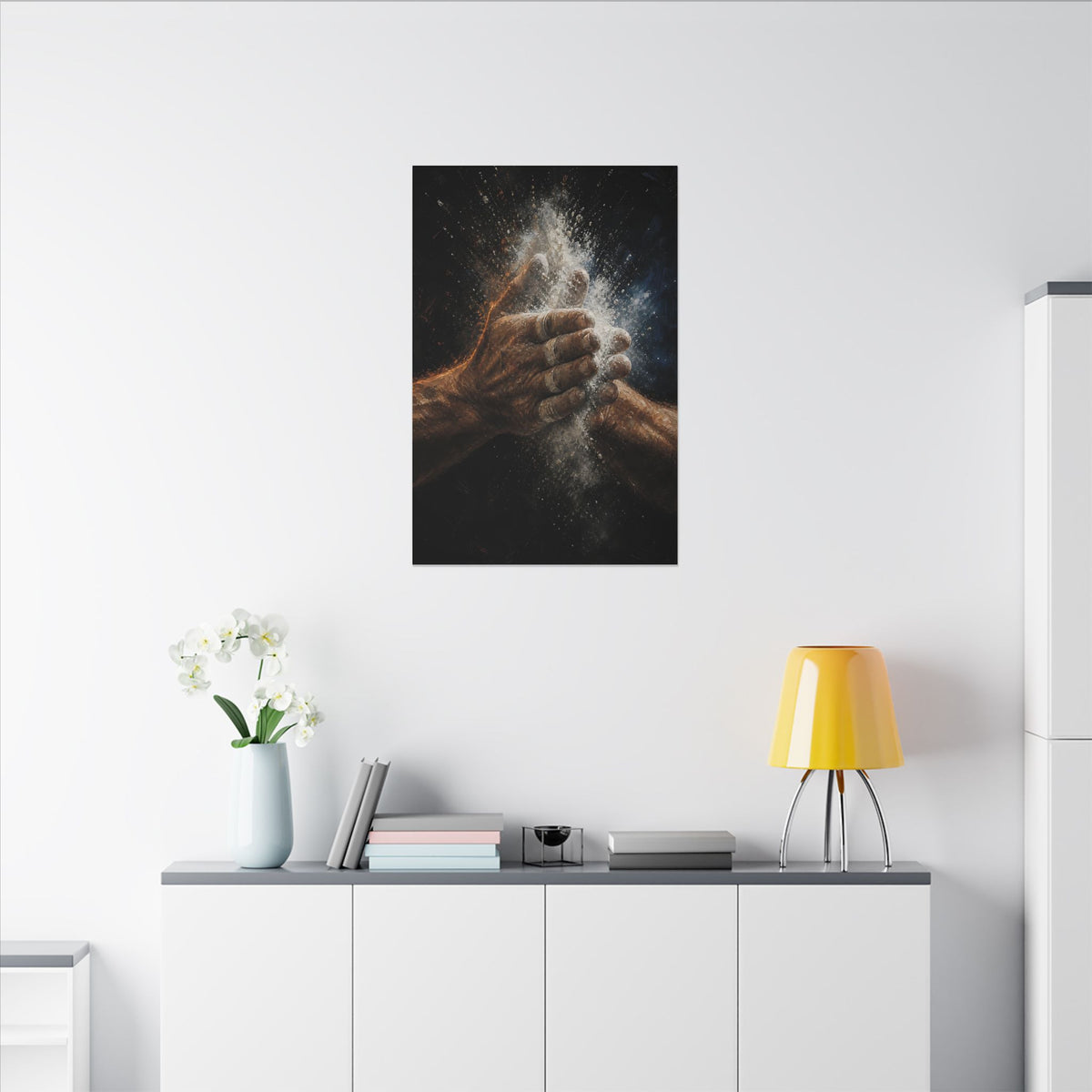 Chalk - Gym Wall Art | Canvas