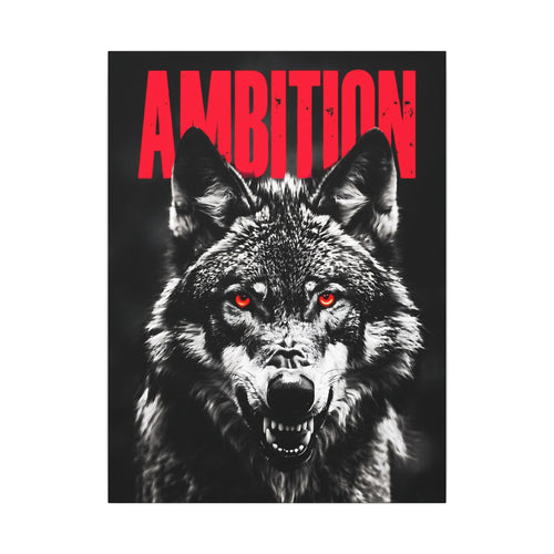 Ambition - Wolf Wall Art | Canvas