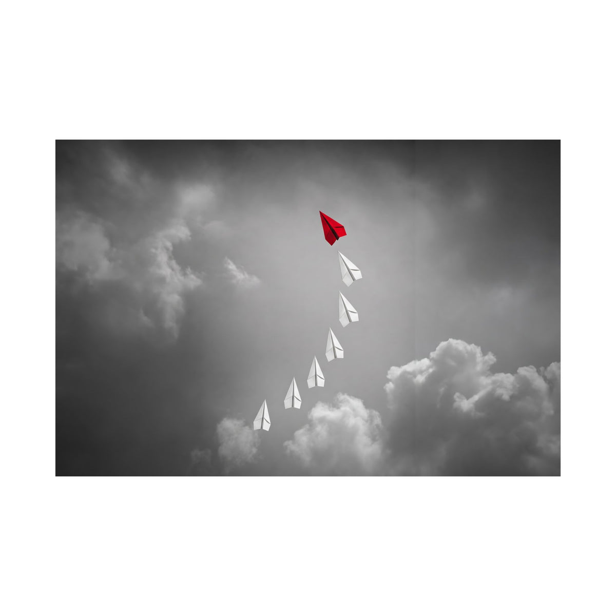 The One That Leads - Unique Office Wall Art | Matte Poster (Landscape)