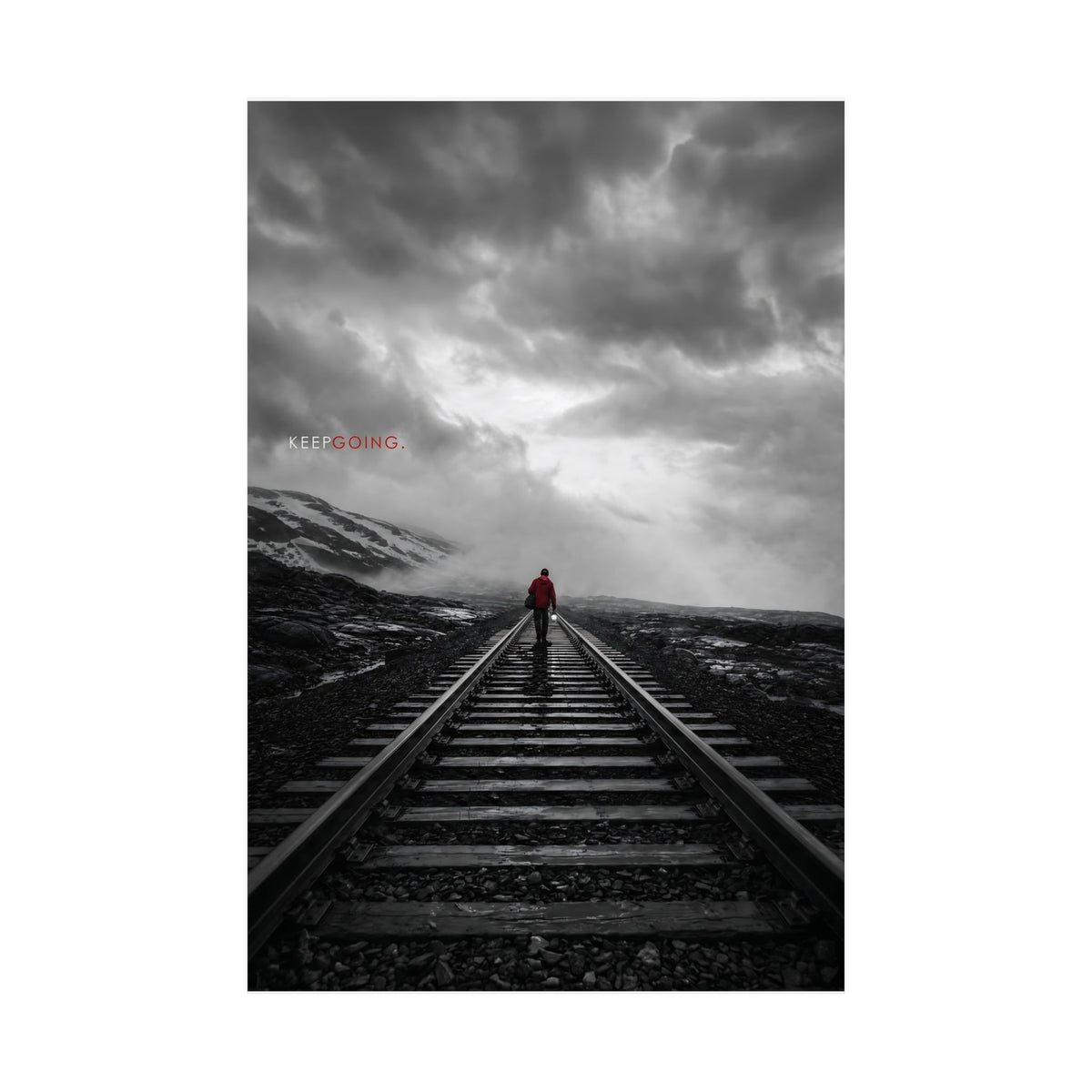 Keep Going - Motivational Posters | Matte Poster