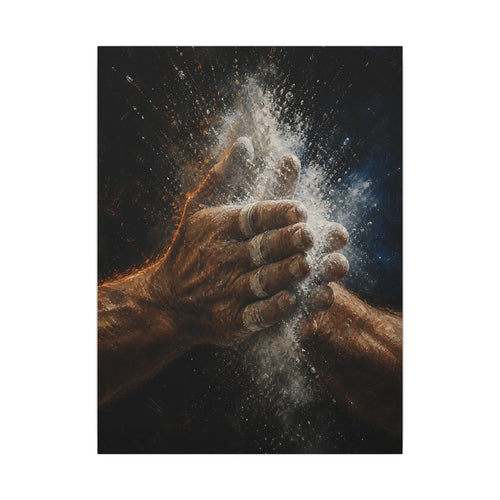 Chalk - Gym Wall Art | Canvas