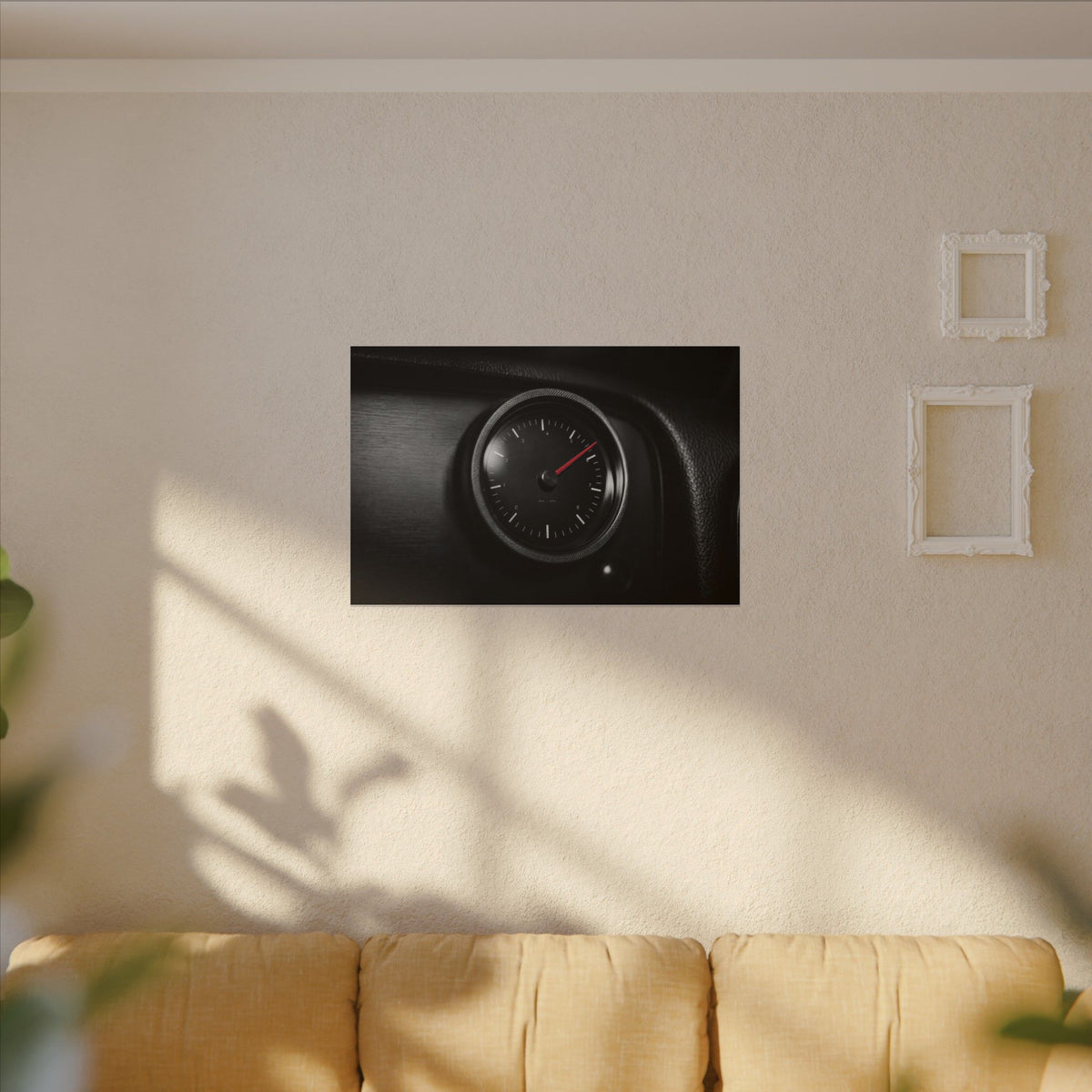 Redline Gauge - Tachometer Wall Art | Canvas (Landscape)