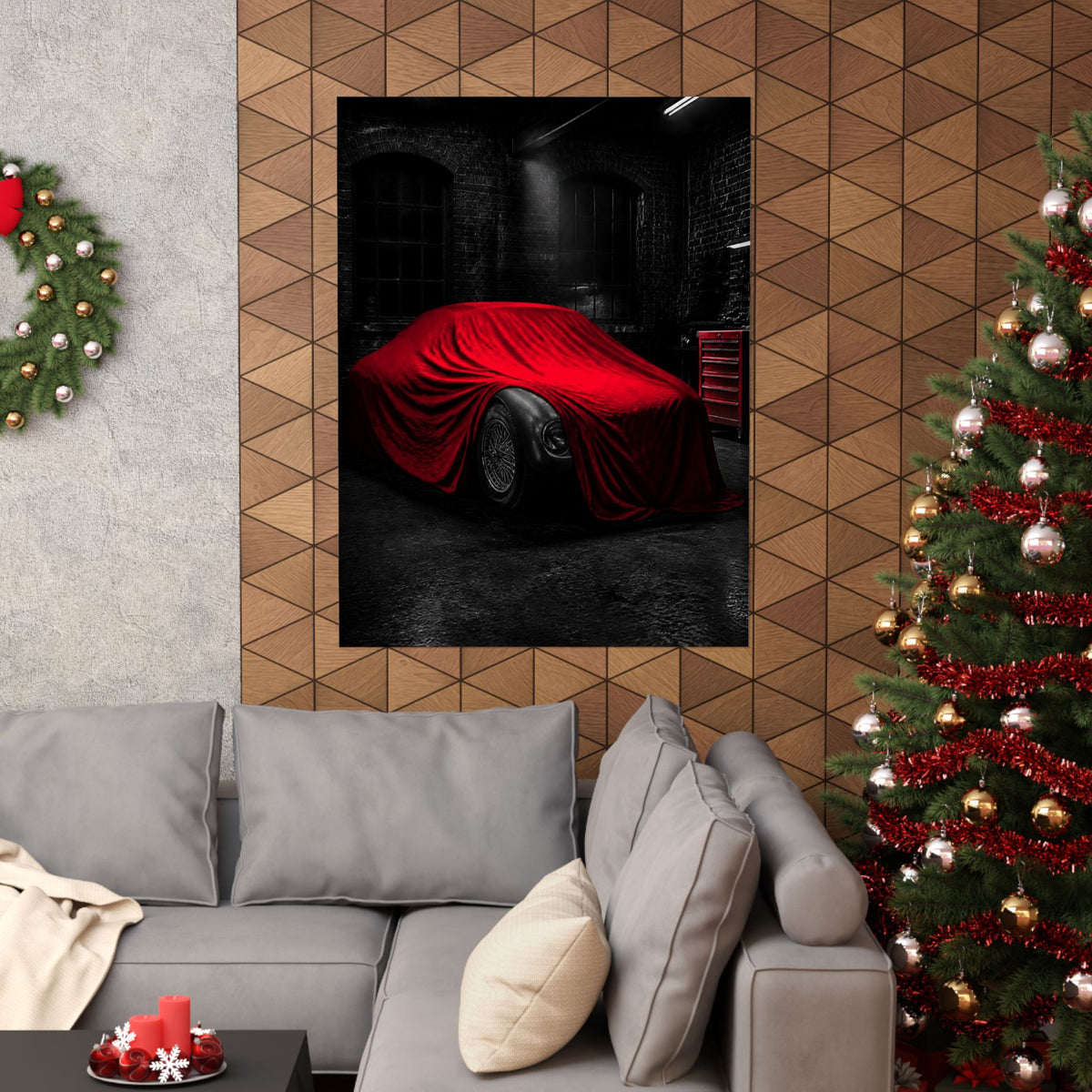 The Project - Car Cover Wall Art | Matte Poster