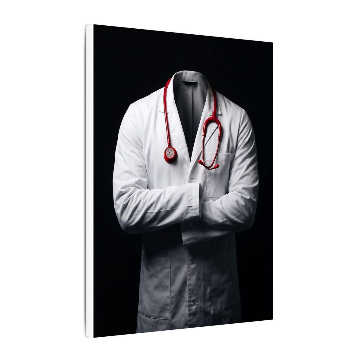 The White Coat - Doctor's Office Wall Art | Canvas