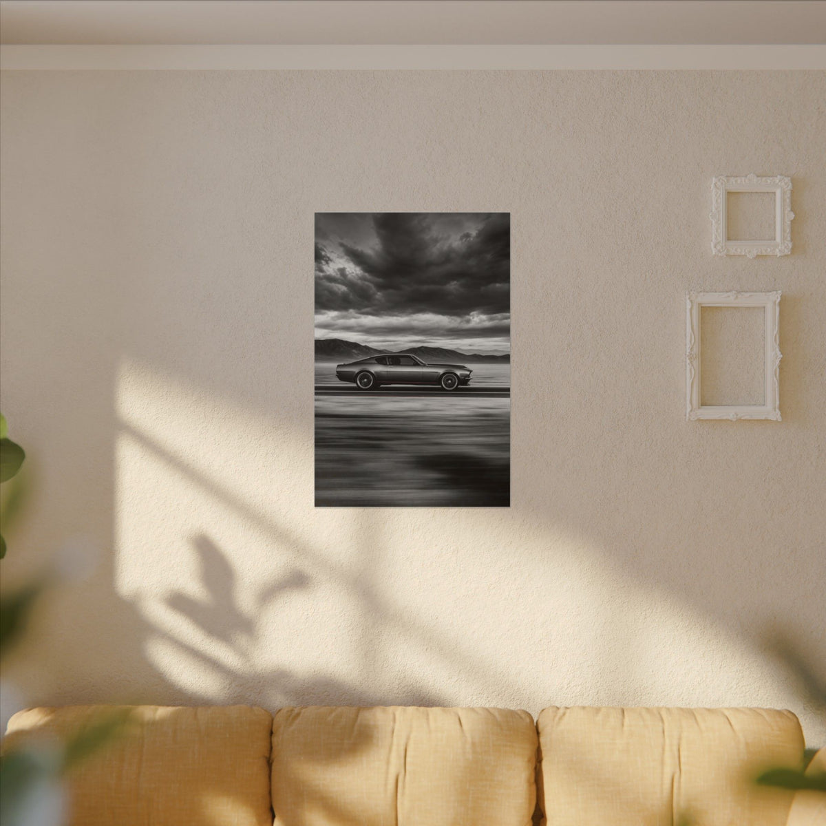 Open Road Velocity - Muscle Car Wall Art | Canvas