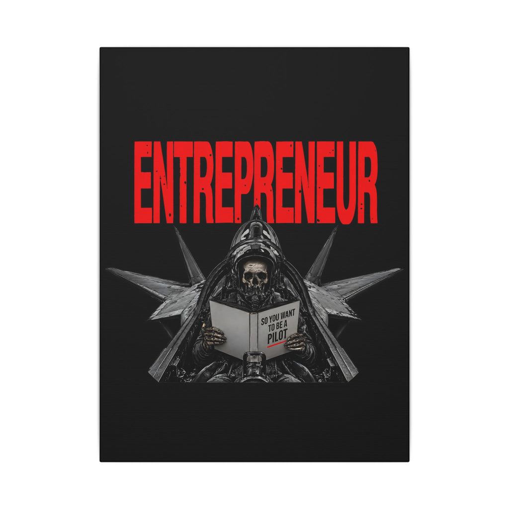 Entrepreneur - Skeleton Wall Art | Canvas