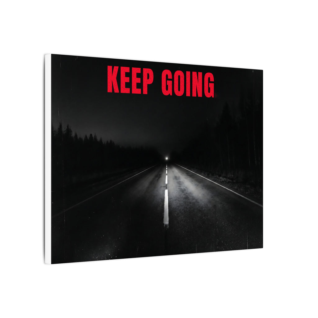The Extra Mile - Night Road Wall Art | Canvas (Landscape)