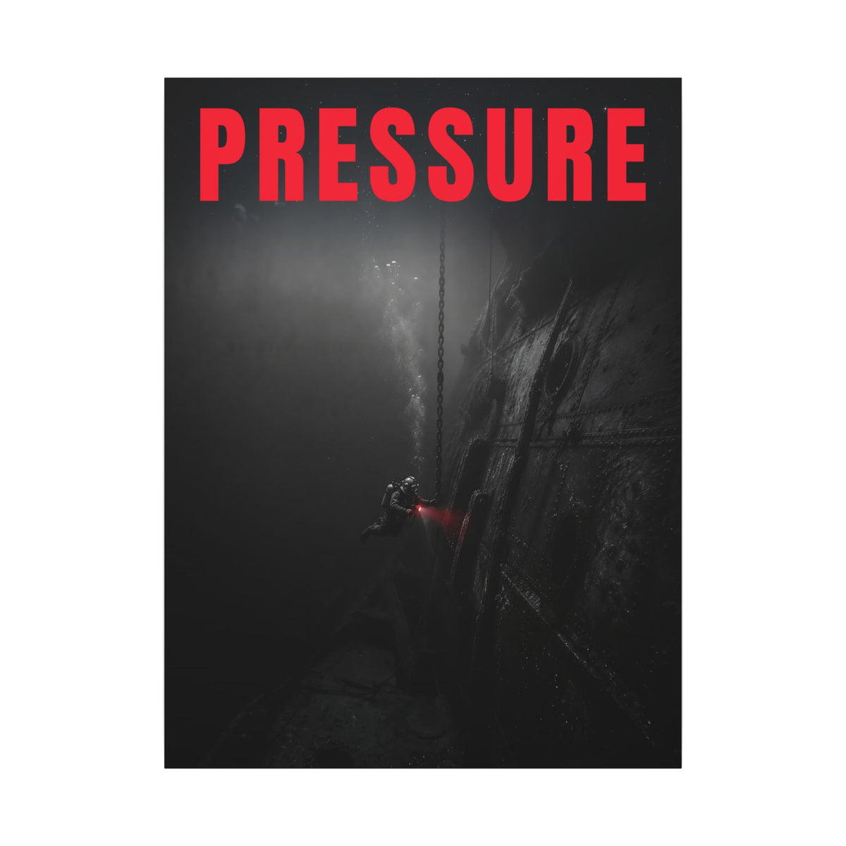 Control the Pressure - Gym Wall Art | Canvas