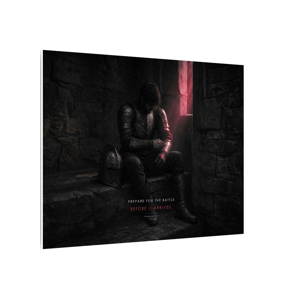 Before the Battle - Armor of God Wall Art | Canvas (Landscape)
