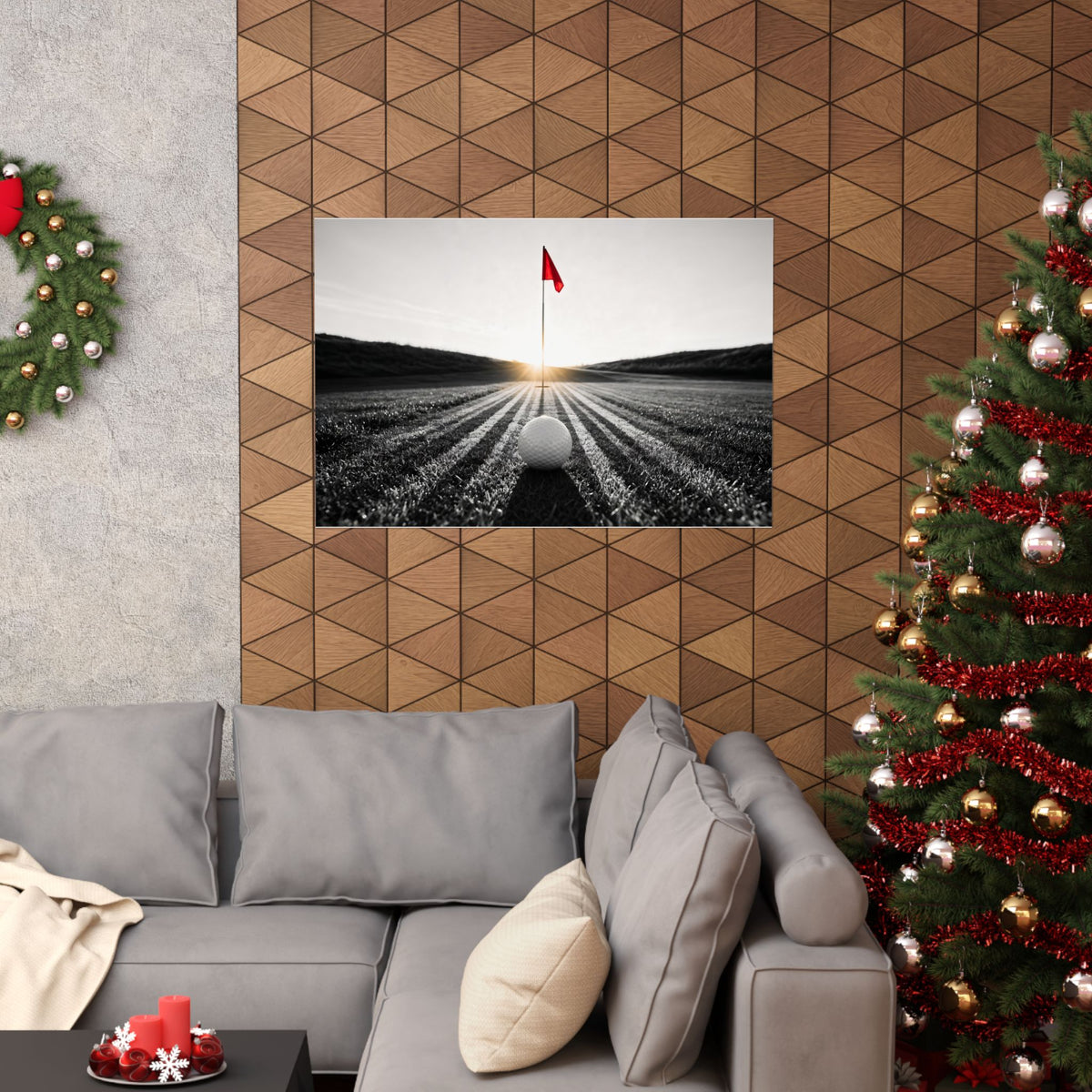 Dead Aim - Golf Wall Decor | Matte Poster (Landscape)
