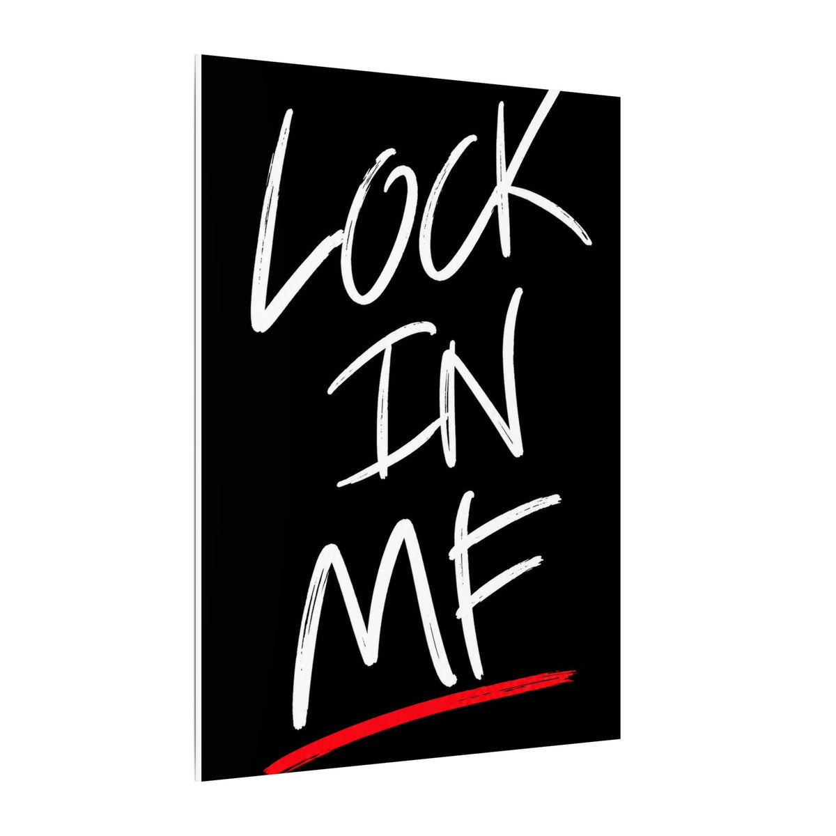Lock In - Motivational Wall Art | Canvas