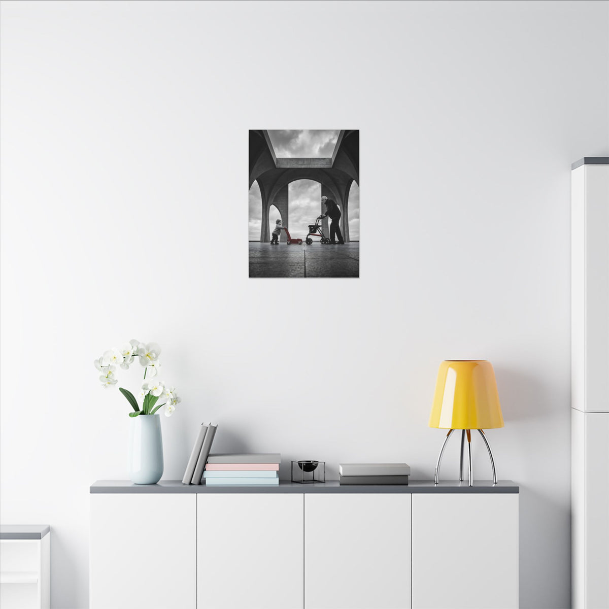 Between the Arches - Bedroom Wall Art | Canvas
