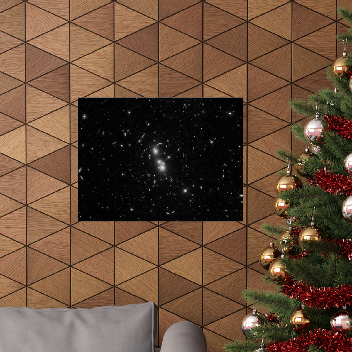 Three Worlds - Space Wall Art | Matte Poster (Landscape)