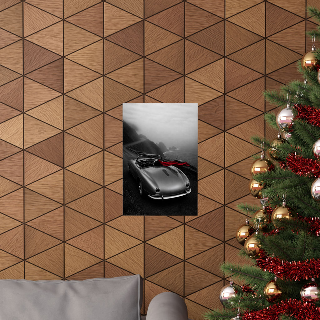 Coastal Roadster - Classic Car Wall Art | Matte Poster