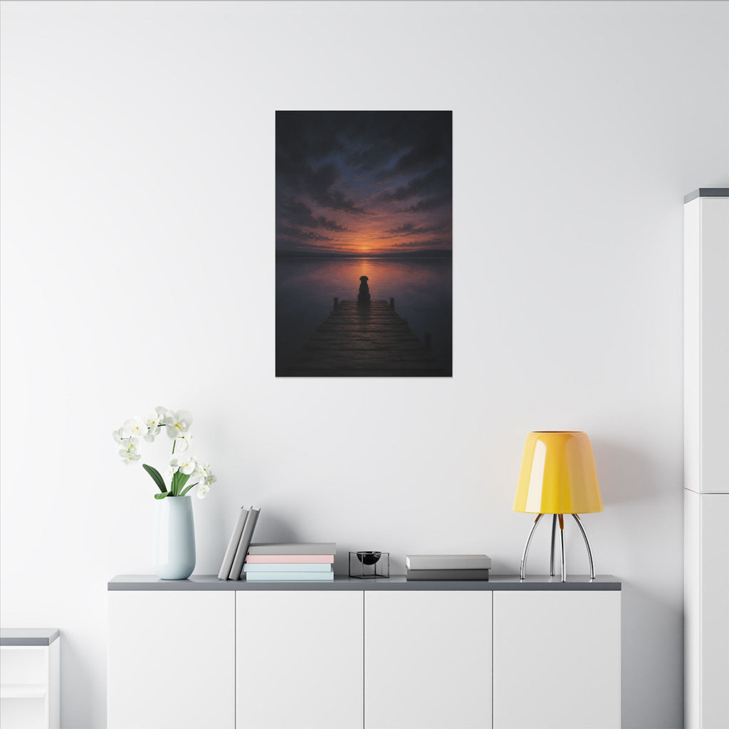 The Wait - Bedroom Wall Art | Canvas