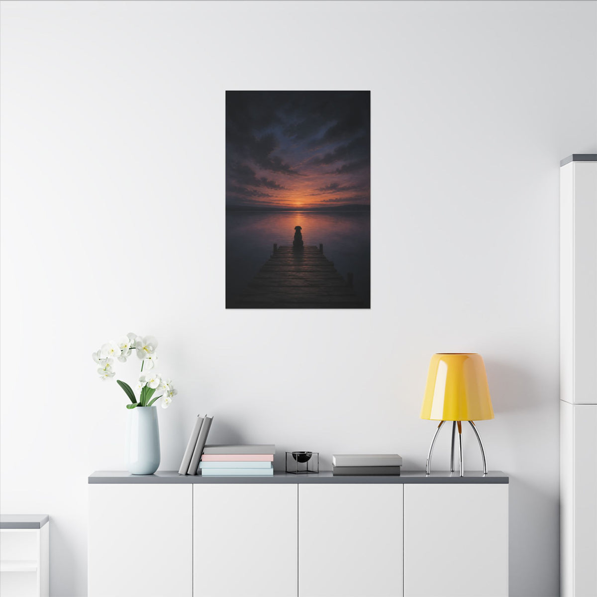 The Wait - Bedroom Wall Art | Canvas