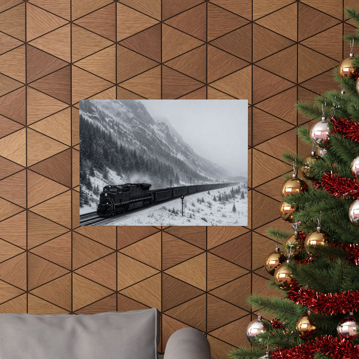 Keep Moving - Master Bedroom Wall Art | Matte Poster (Landscape)