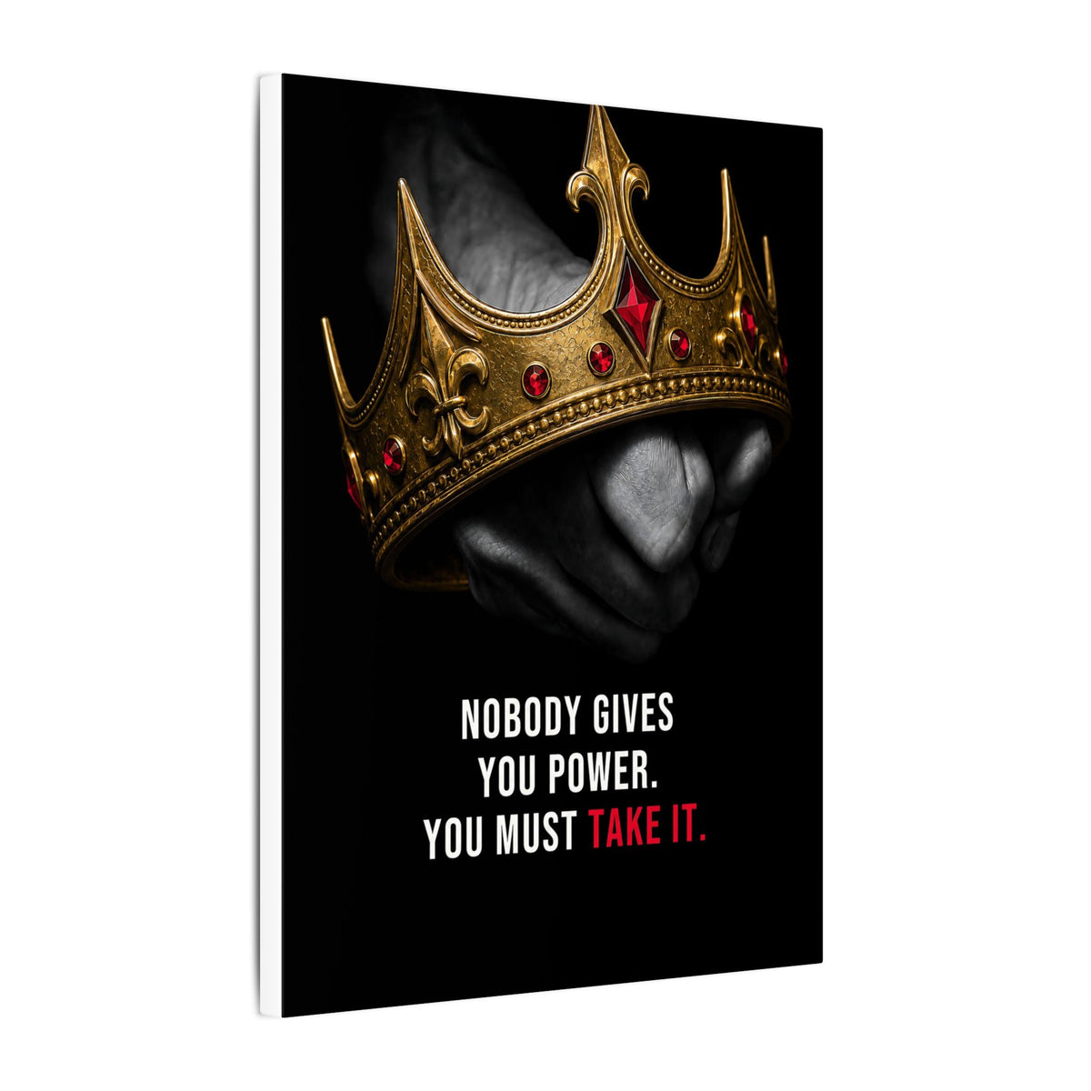 Take the Crown - King Wall Art | Canvas