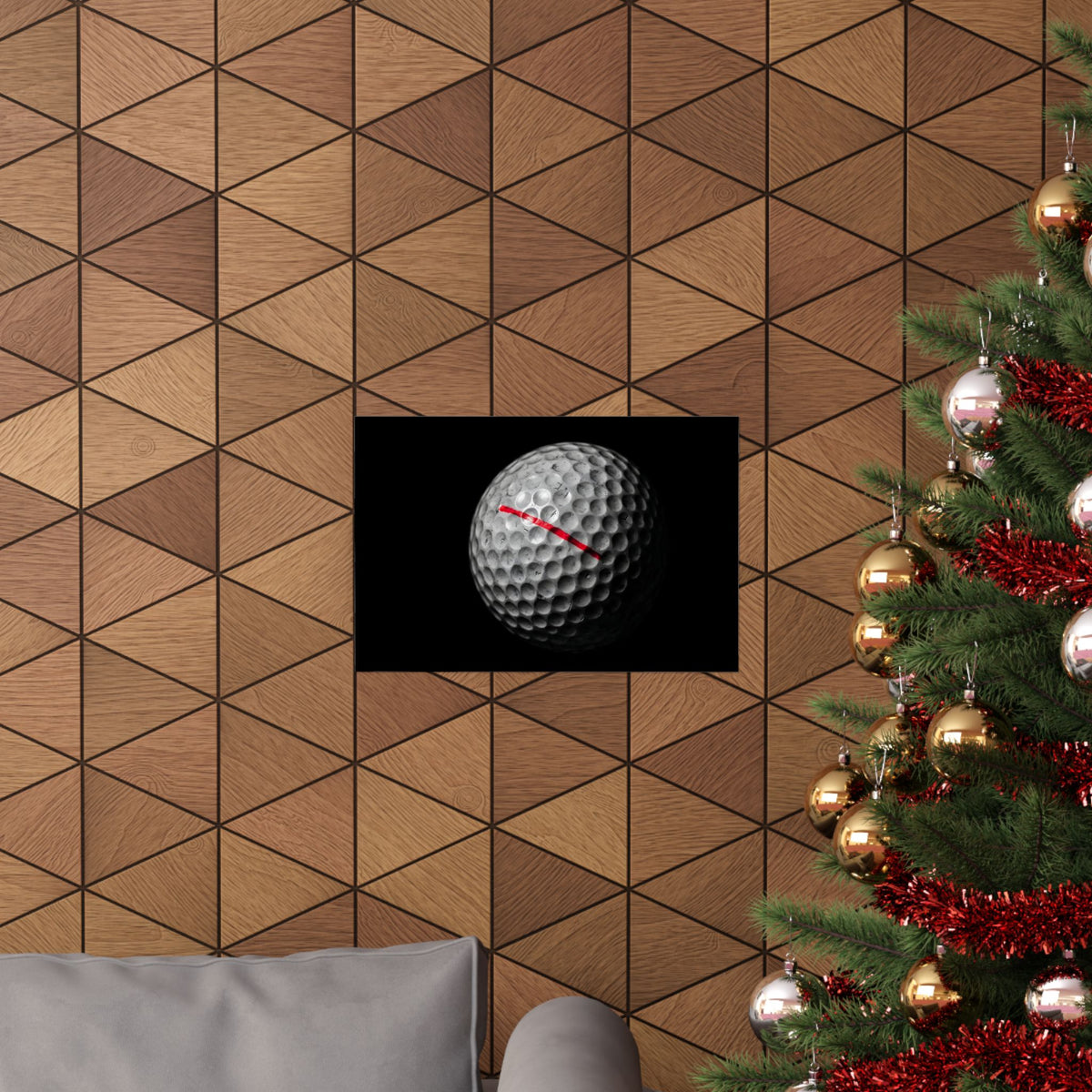 Still in Play - Golf Artwork | Matte Poster (Landscape)