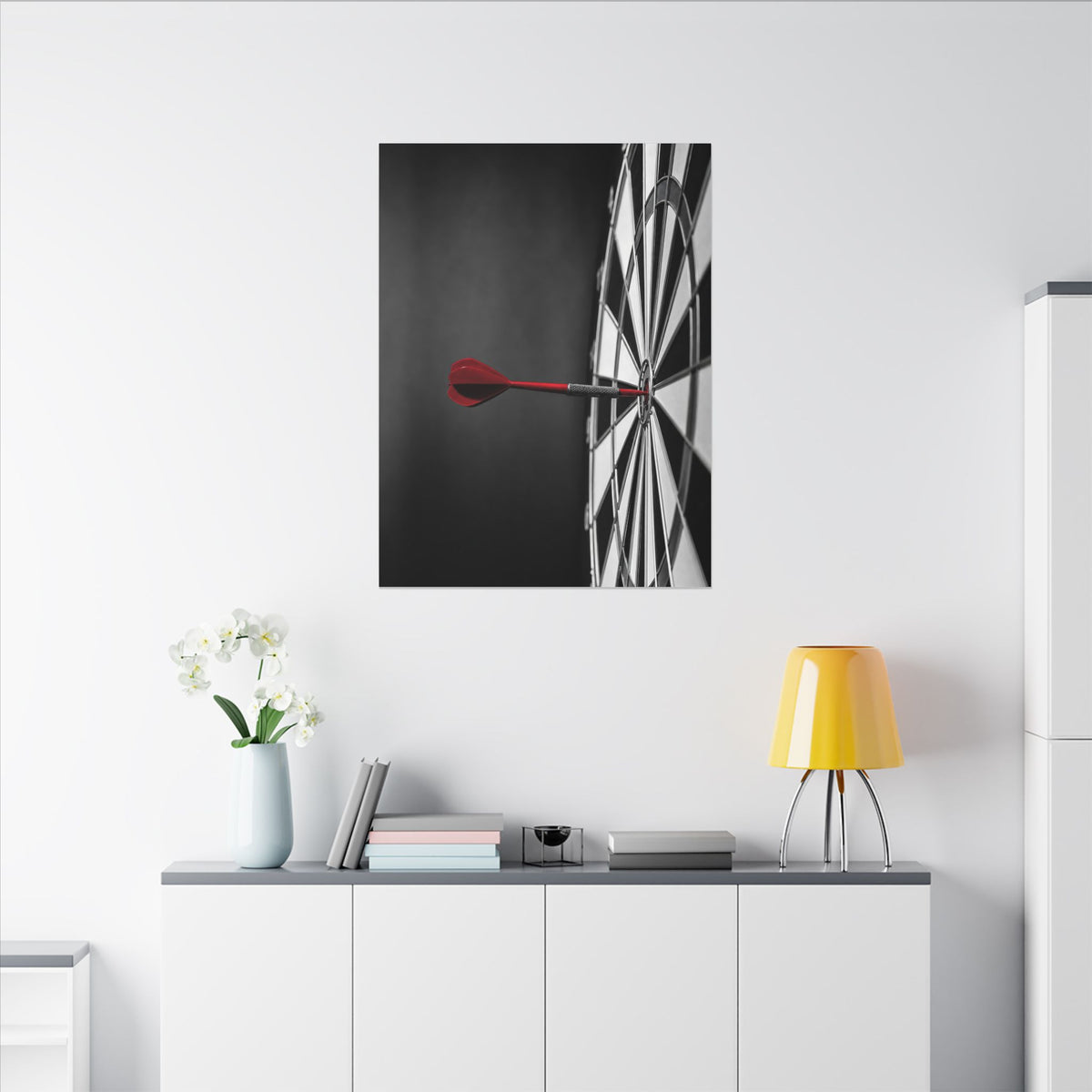Dead Center - Mens Office Art | Canvas