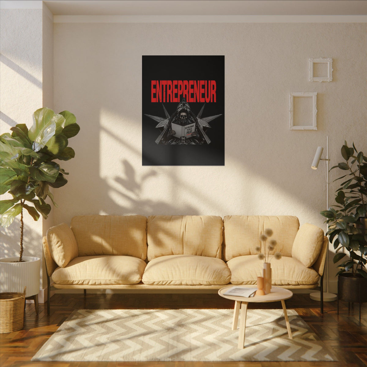 Entrepreneur - Skeleton Wall Art | Canvas